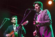 Page Burkum, left, and Jack Torrey of the Cactus Blossoms return to First Avenue on Saturday for an overdue release party.