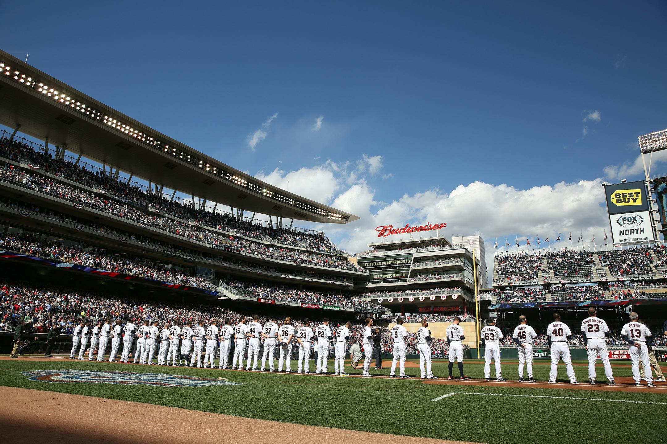 A picture-perfect day greeted the Twins for last year's home opener against the Royals. But their results in home openers has been less than perfect.