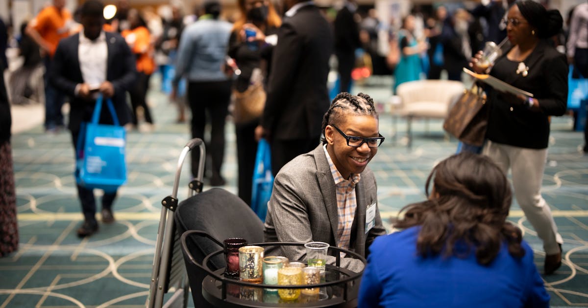 In a tight labor market, job fairs have changed to find people on the margins