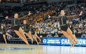 Wayzata competes in the Class 3A jazz dance state tournament, where it finished first in late February.