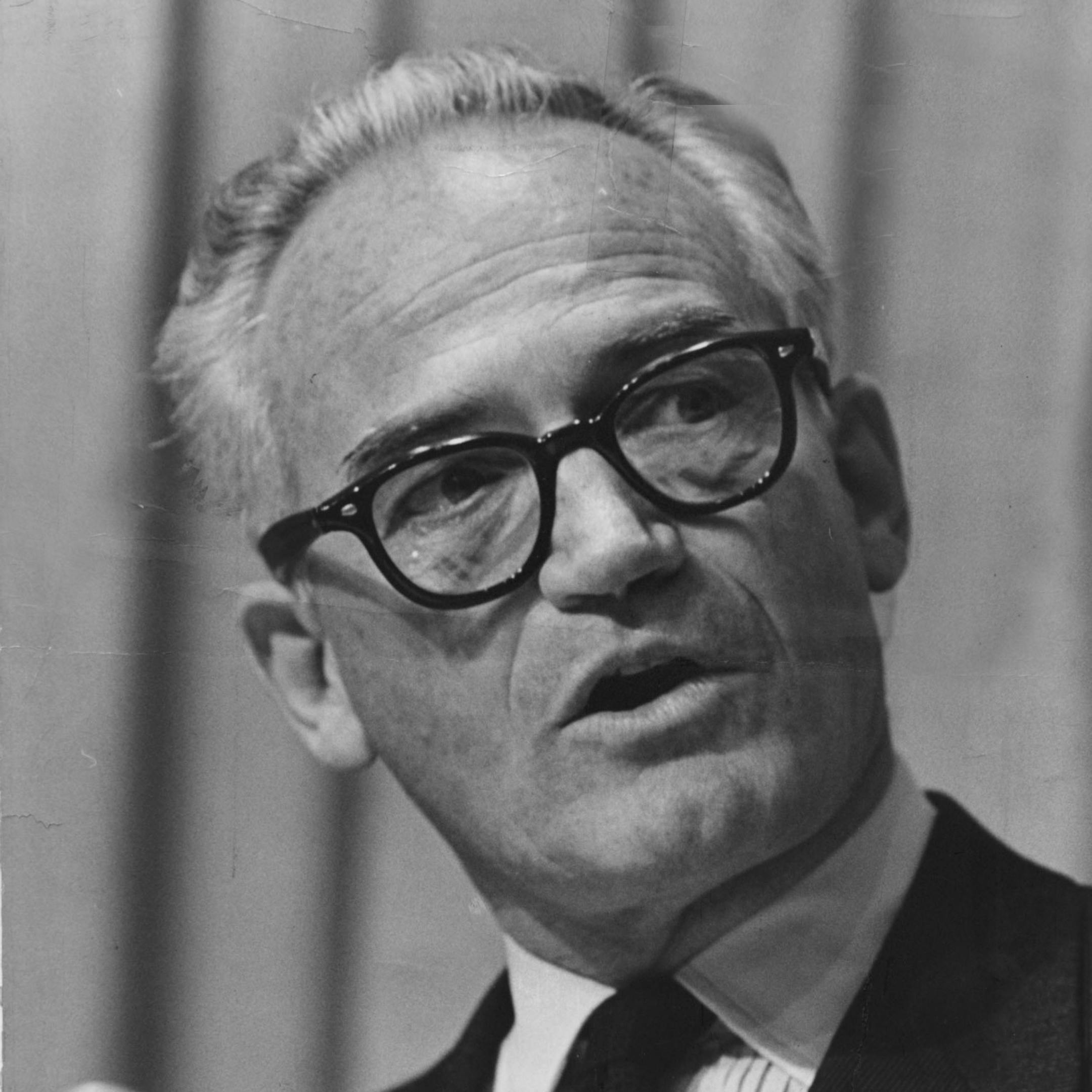 US senator Barry Goldwater, R-Arizona. File photo.