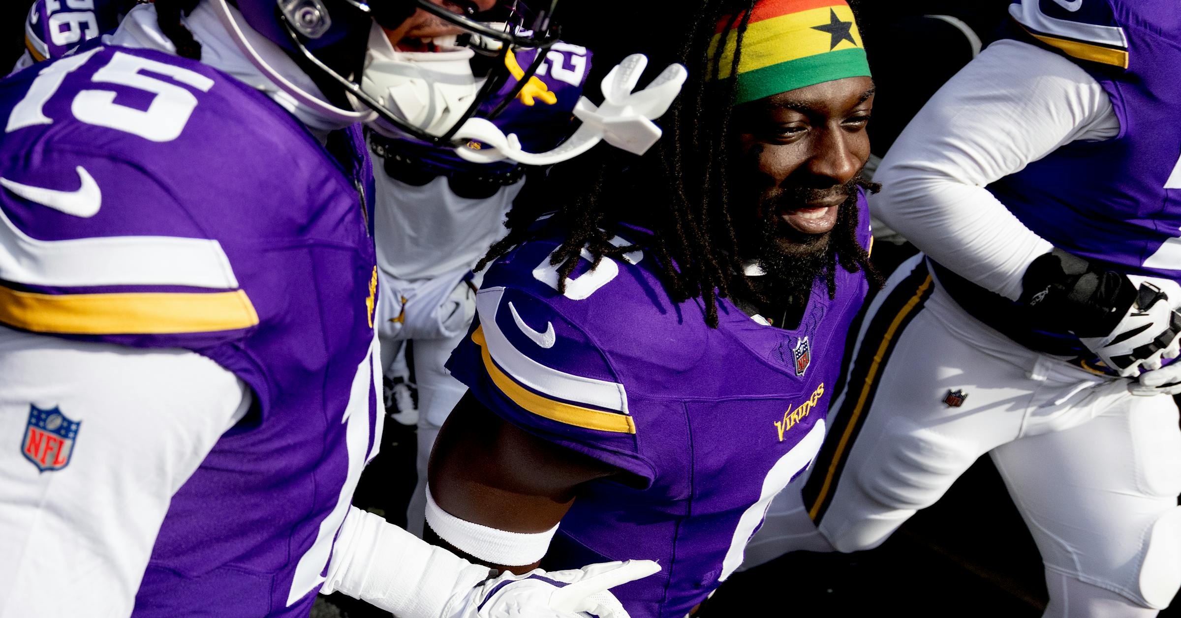 Vikings’ Brian Asamoah II is helping bring football to Ghana, and he’s taking teammates along for the journey