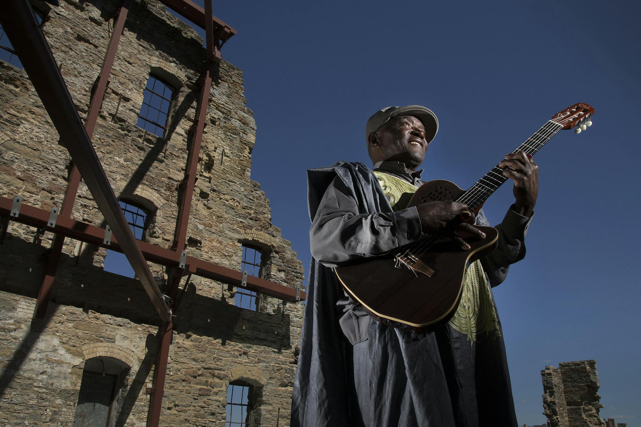 Guitarist Siama Matuzungidi has gone from playing traditional soukous in rural Congo to becoming a nationally recognized musician living in the Twin Cities, where he received a 2014 McKnight Foundation grant.