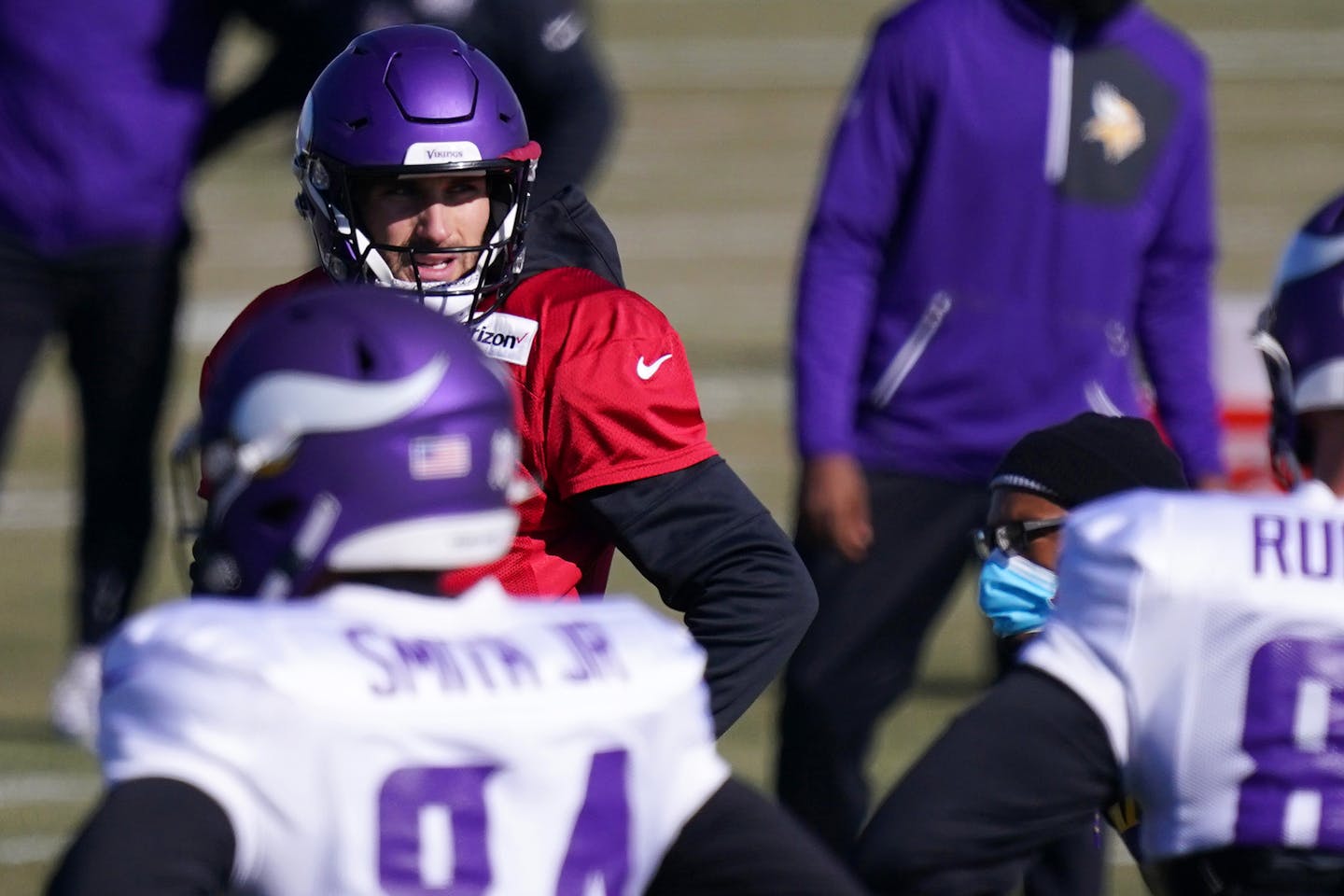 The Vikings' Kirk Cousins used the bye week to analyze his mistakes, including 10 interceptions in the team's six games.