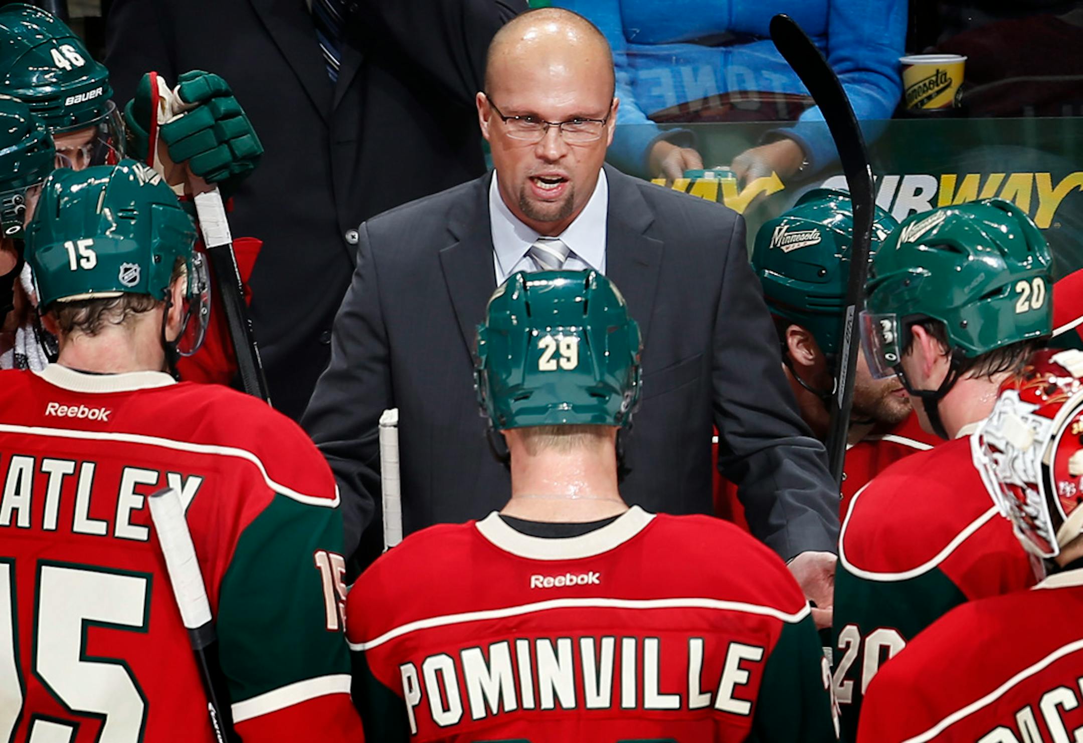 Wild head coach Mike Yeo