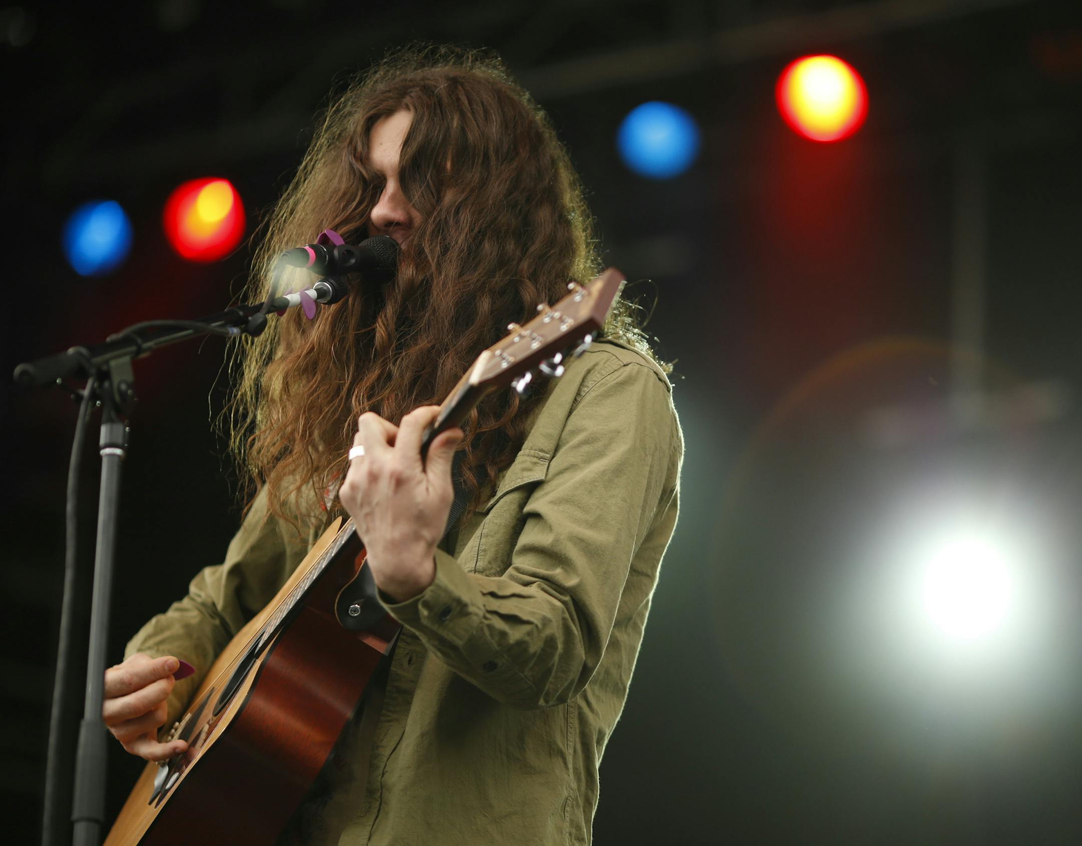 Kurt Vile early in his set at Rock the Garden Sunday afternoon. ] JEFF WHEELER ‚Ä¢ jeff.wheeler@startribune.com The 14th annual Rock the Garden music event continued Sunday afternoon, June 22, 2104 on the grounds of the Walker Art Center in Minneapolis.