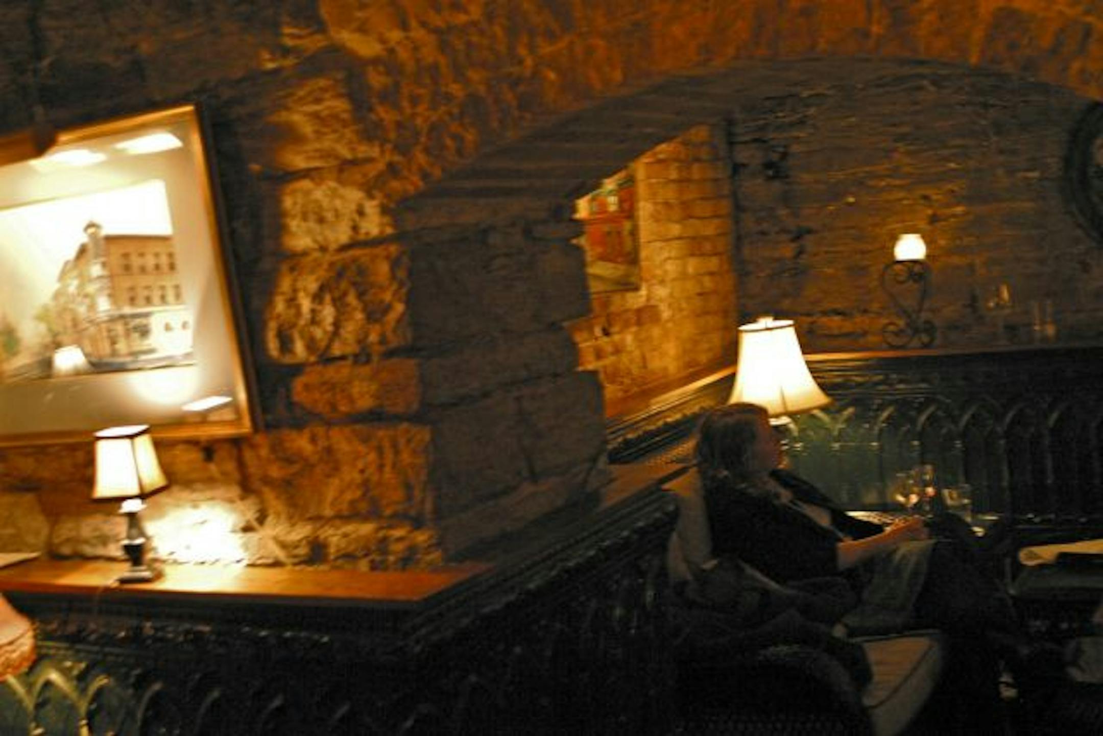 W.A.Frost's lower level is "spiffed up" to create a lounge.