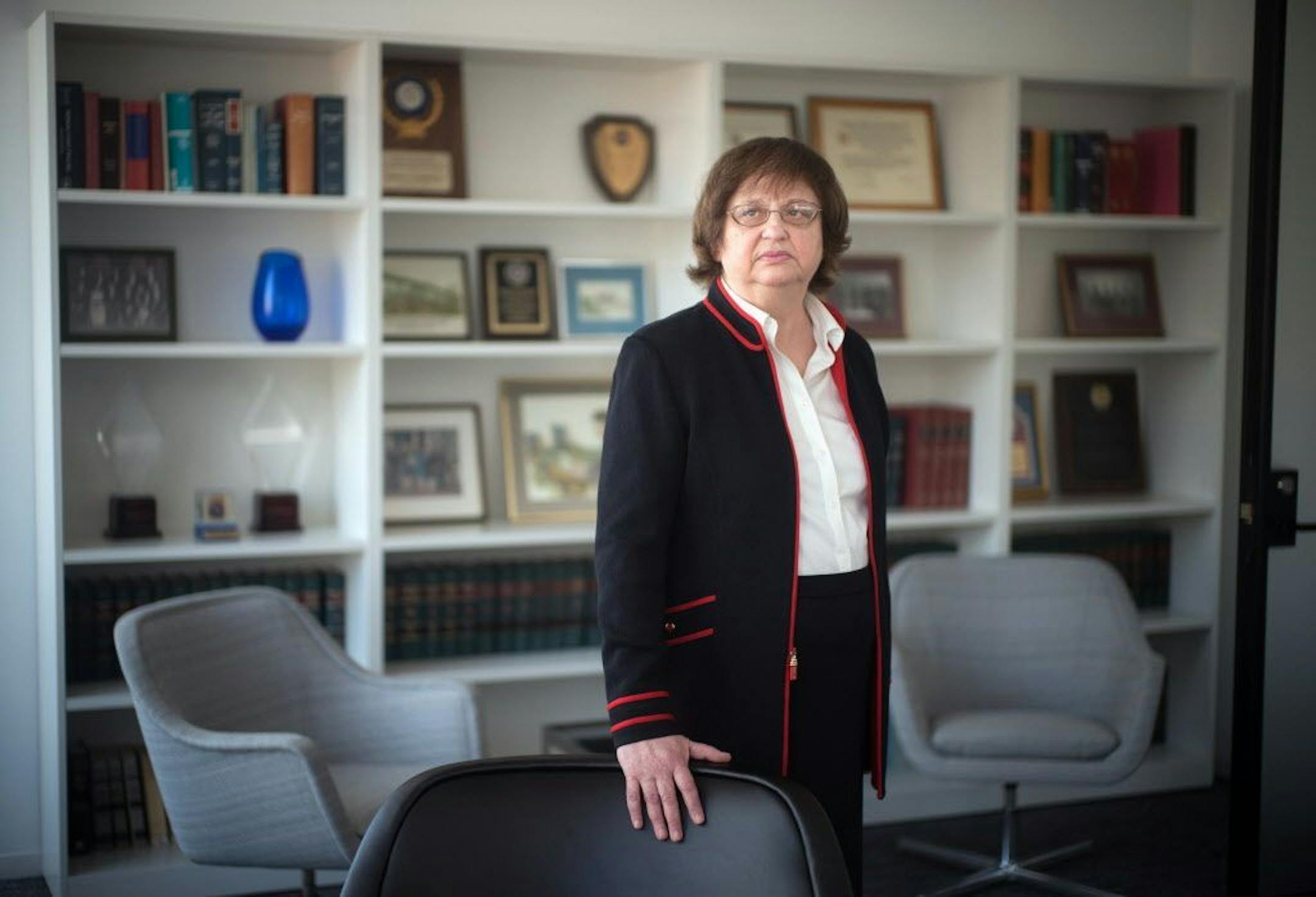 FILE -- Barbara Underwood, then the acting New York State attorney general, at her office in New York, May 9, 2018. The Donald J. Trump Foundation has agreed to close following a court decision that allowed a lawsuit against the foundation to move forward, Underwood's office announced on Dec. 18, 2018.