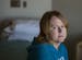 Jennifer Dunbar, a patient in the psychiatric ward at Mercy Hospital in Coon Rapids, photographed in her room October 6, 2014. (Courtney Perry/Special