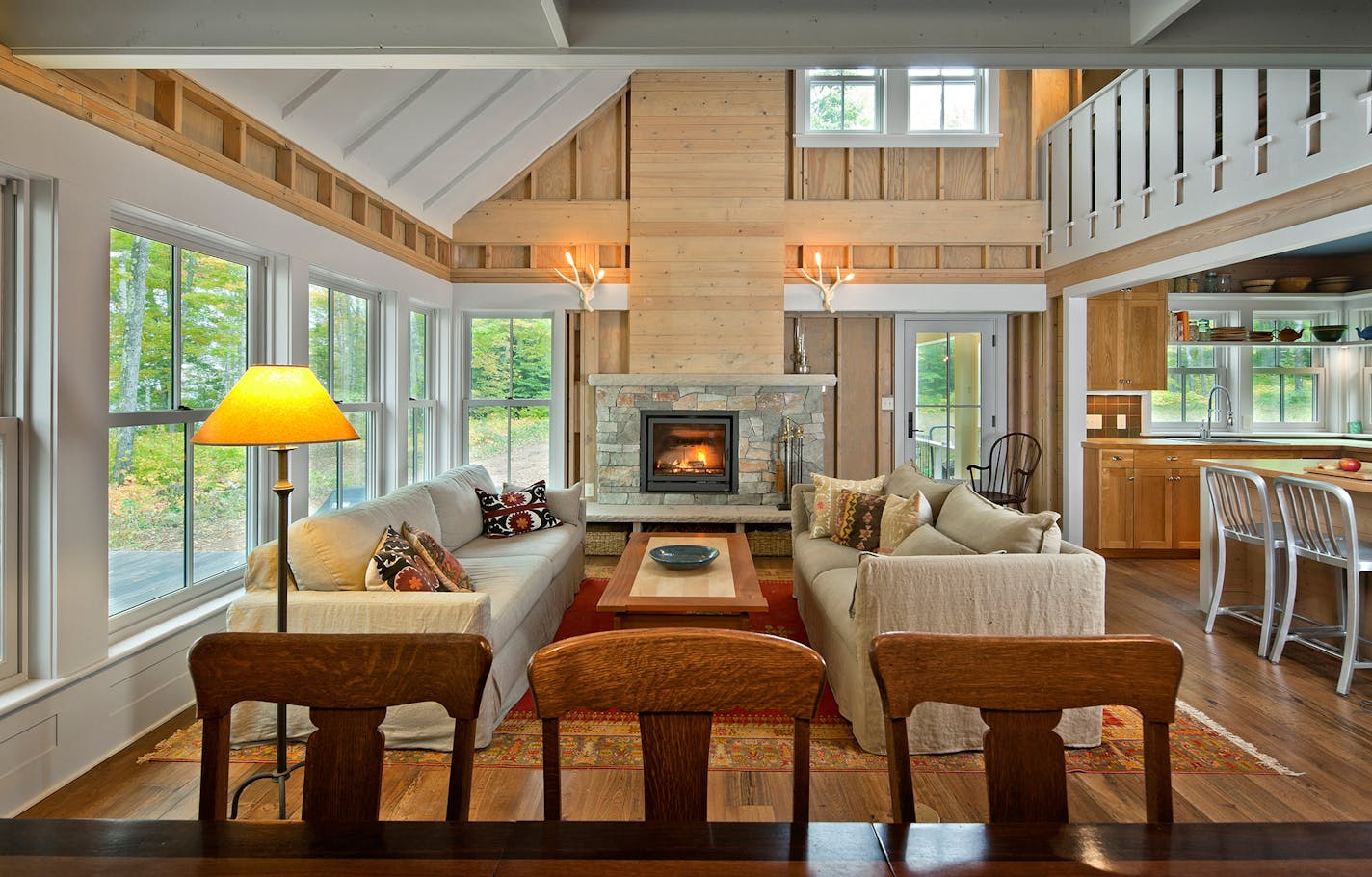 Home of the Month - Madeline Island Retreat on Lake Superior designed for large and small family groups by Christine Albertsson of Albertsson Hansen Architecture.