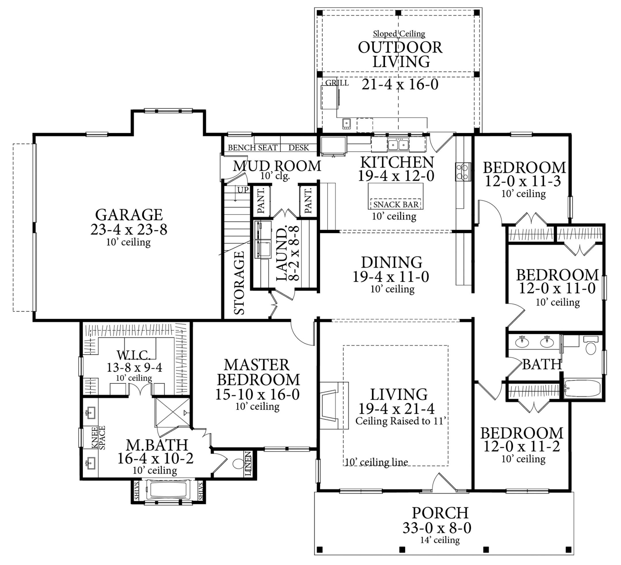 Country charm meets contemporary layout.