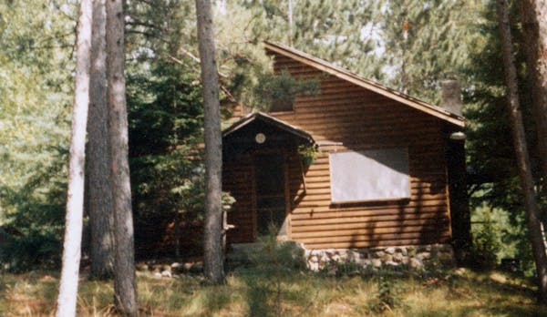 Betsy Danielson's family cabin faced south through Norway pines.