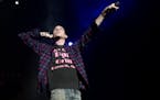 G-Eazy and fans reveled in each other's company at a concert at the Historic Grandstand at the State Fair in Falcon Heights. ]Richard Tsong-taatarii@s