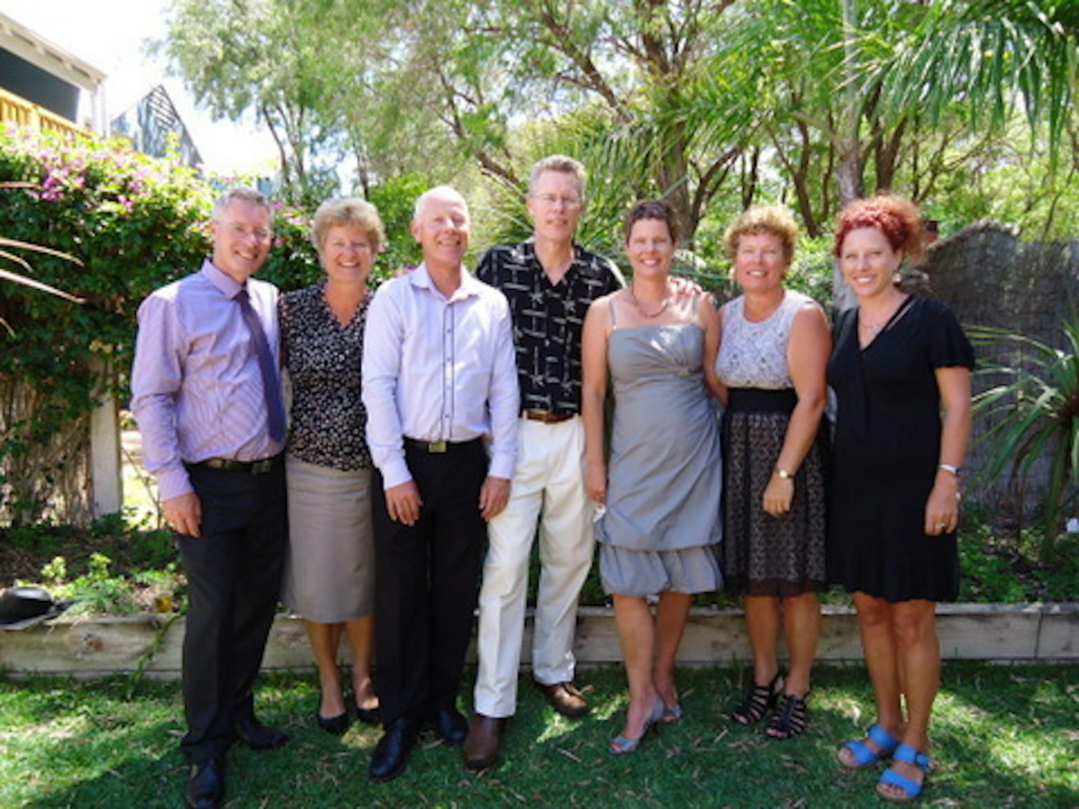 Arjen Ryder is third from the left in this group photo of the Ryder siblings.
