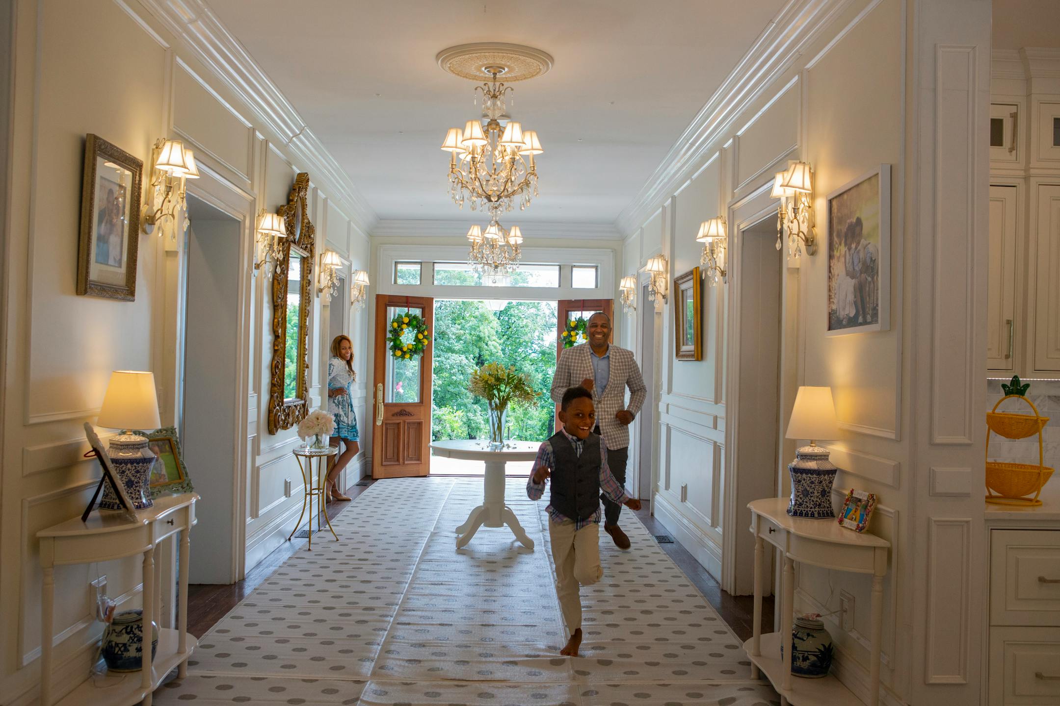 The Artys play in their home in Oyster Bay, N.Y., on July 9, 2021. MUST CREDIT: Photo for The Washington Post by Calla Kessler