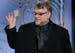 This image released by NBC shows Guillermo del Toro accepting the award for best director for "The Shape of Water," at the 75th Annual Golden Globe Aw