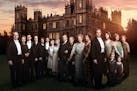 This photo was posted on the series' official Twitter account bearing the message, "Welcome to #Series6 of #Downton Abbey."