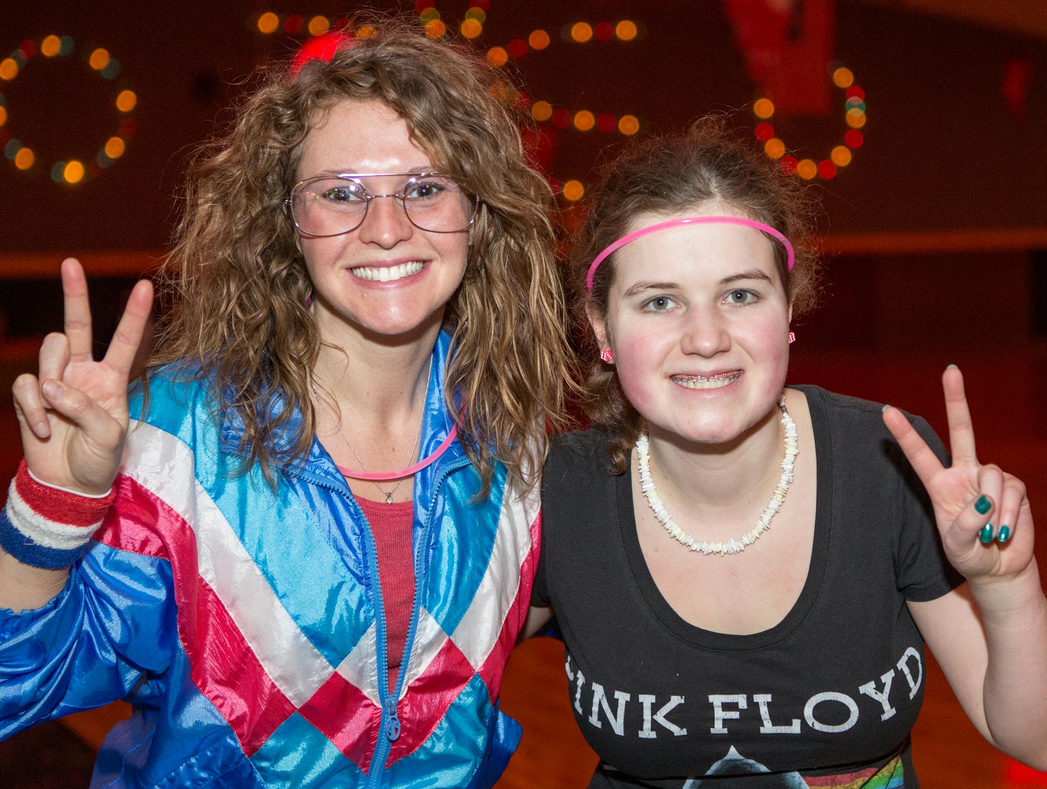 Emily Miller and Kendall Thiede.