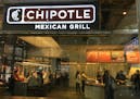 The Chipotle restaurant in the US Bank building in downtown Minneapolis was one of its locations affected by malware.