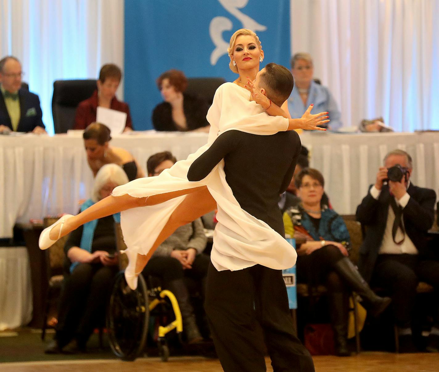 Neli Petkova competed with her professional partner, Woodrow Wills, in The Snow Ball Dancesport Competition Saturday, Jan. 12, 2019, at the Hilton Minneapolis/St. Paul Airport Mall of American in Bloomington, MN.] DAVID JOLES &#x2022; david.joles@startribune.com Neli Petkova, who rose to national prominence as a ballroom dance competitor with her professional and personal partner Nick Westlake, talks about her recovery after a collision with a light rail train killed him in July 2017. She found