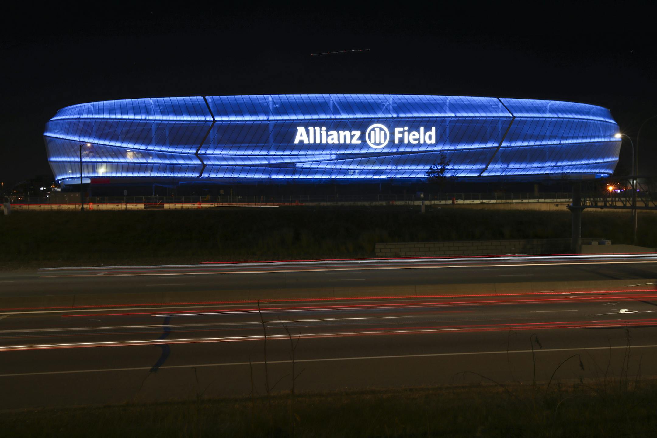 Allianz Field, located along Interstate 94 at Snelling Avenue in St. Paul, is just a few miles from the St. Thomas campus.