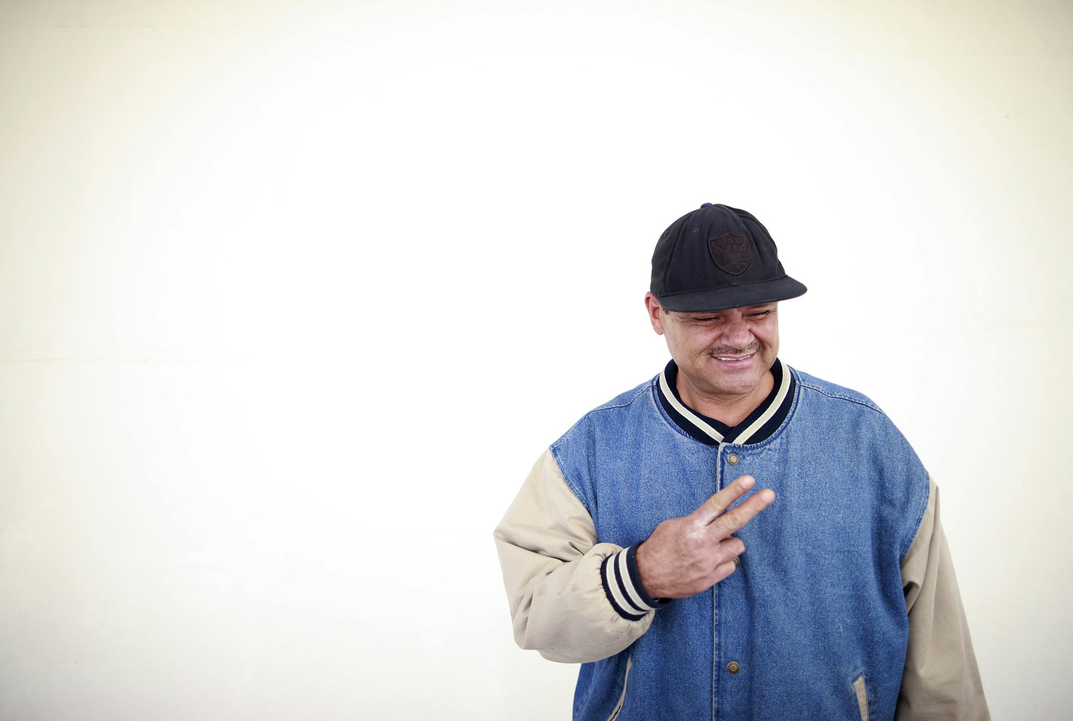 Rodrigo Quiroz, 43, gestures as he stands for a portrait Wednesday, Nov. 18, 2015, in Tijuana, Mexico. After seven years living illegally in Arizona, Quiroz has returned to Mexico. A new study finds more Mexicans are leaving the United States than coming to the country, marking a reversal to one of the most significant immigration trends in U.S. history. (AP Photo/Gregory Bull)