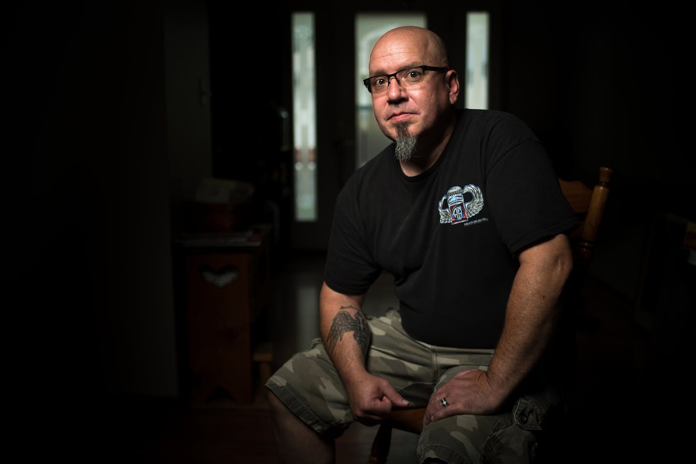 Chad Donovan of Rochester is fighting for the Department of Veterans Affairs to acknowledge his pain and other symptoms as related to Gulf War Illness.