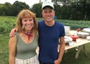 Jenny and Dan Kapernick on their small vegetable farm near Henderson, Mn., are part of the Community Supported Agriculture (CSA) movement. Photo: Neal