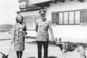 Adolf Hitler and Eva Braun 