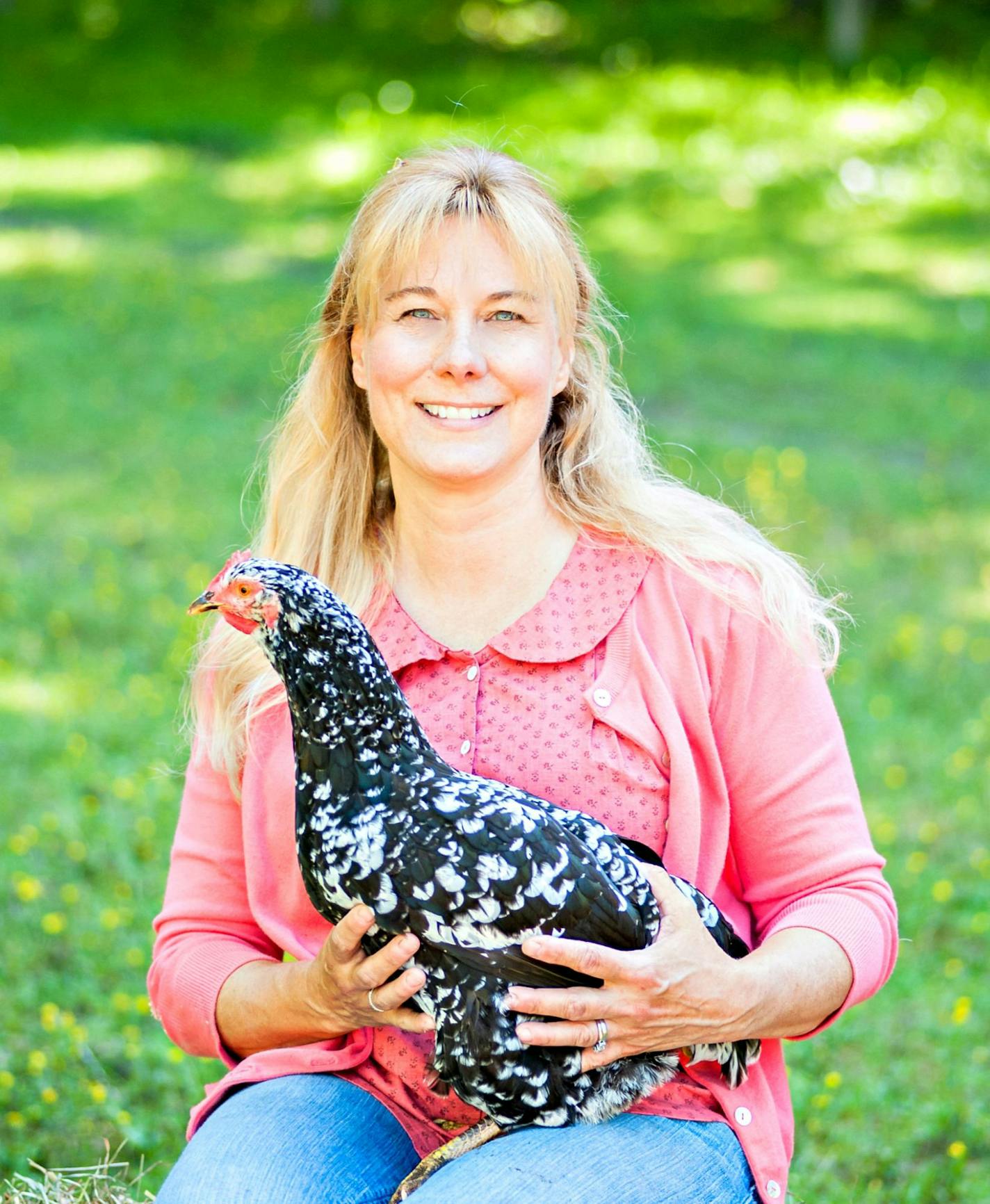 Author Lisa Steele, "Gardening with Chickens"