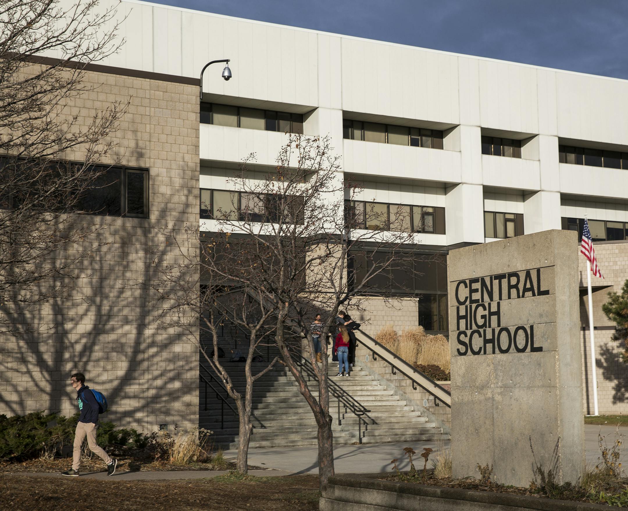 Central High School in St. Paul seen on Wednesday, December 9, 2015. ] (Leila Navidi/Star Tribune) leila.navidi@startribune.com ORG XMIT: MIN1512091647531375