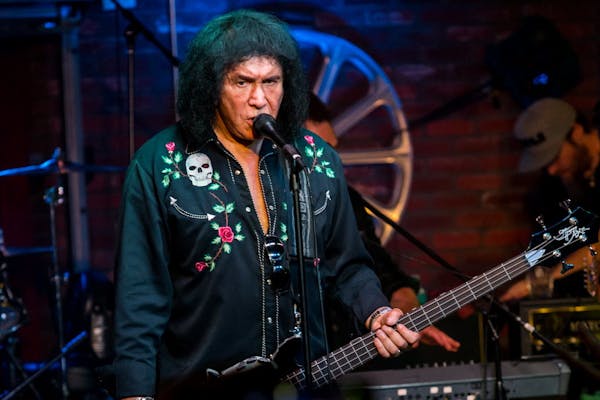 In this Aug. 16, 2015, file photo, Gene Simmons performs during the "Music On A Mission" benefit concert held at Lucky Strike Live - Hollywood in Los 
