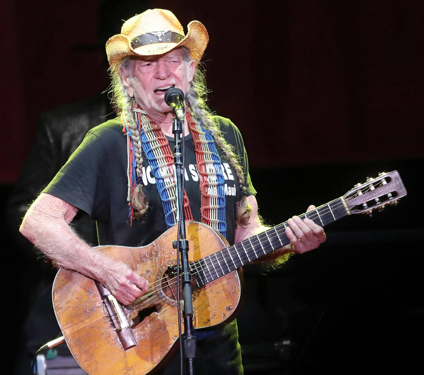 Willie Nelson in concert Friday, Aug. 2, 2019, at Target Center in Minneapolis, MN.] DAVID JOLES &#x2022; david.joles@startribune.com Willie Nelson concert