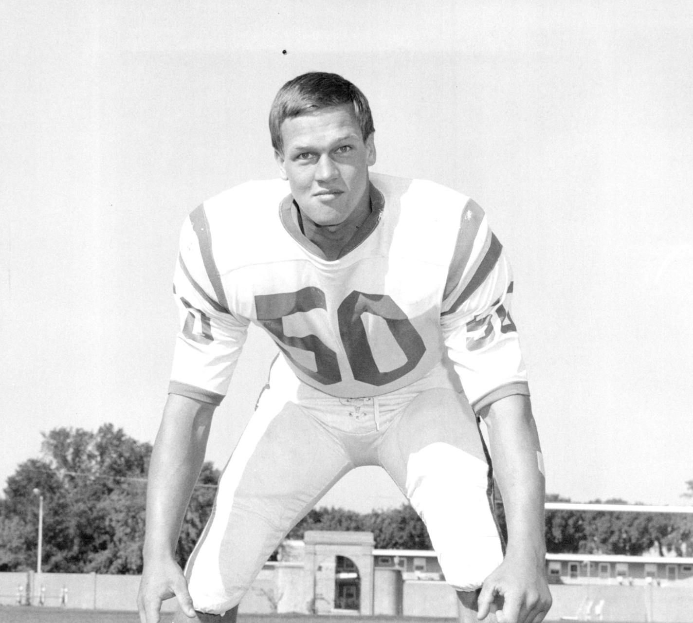 October 18, 1966: Hamline co-captain Duane Benson of Grand Moadow