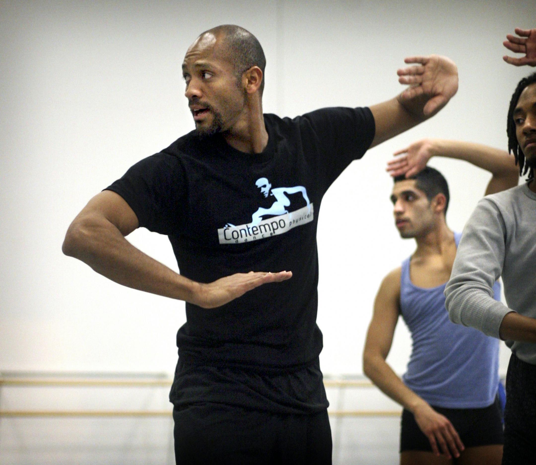 Brazilian dancer-choreographer Marciano Silva dos Santos.