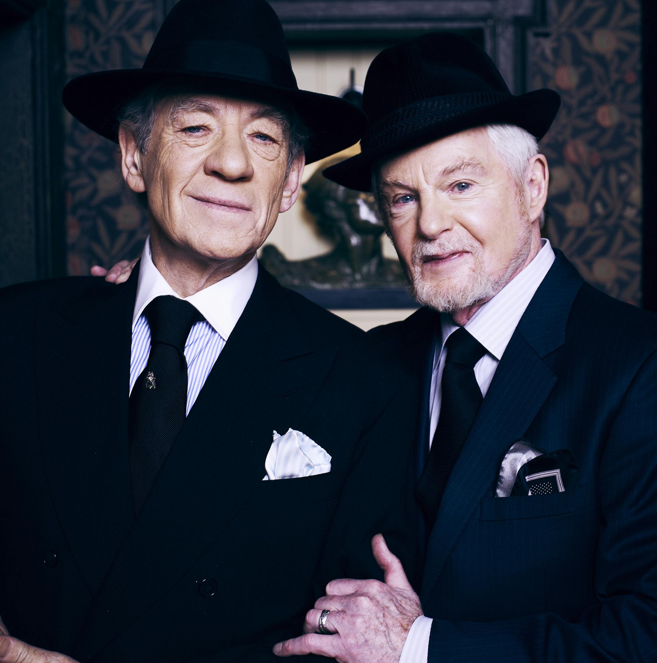 Ian McKellen as Freddie and Derek Jacobi as Stuart in "Vicious." credt: ITV / Brown Eyed Boy Ltd.