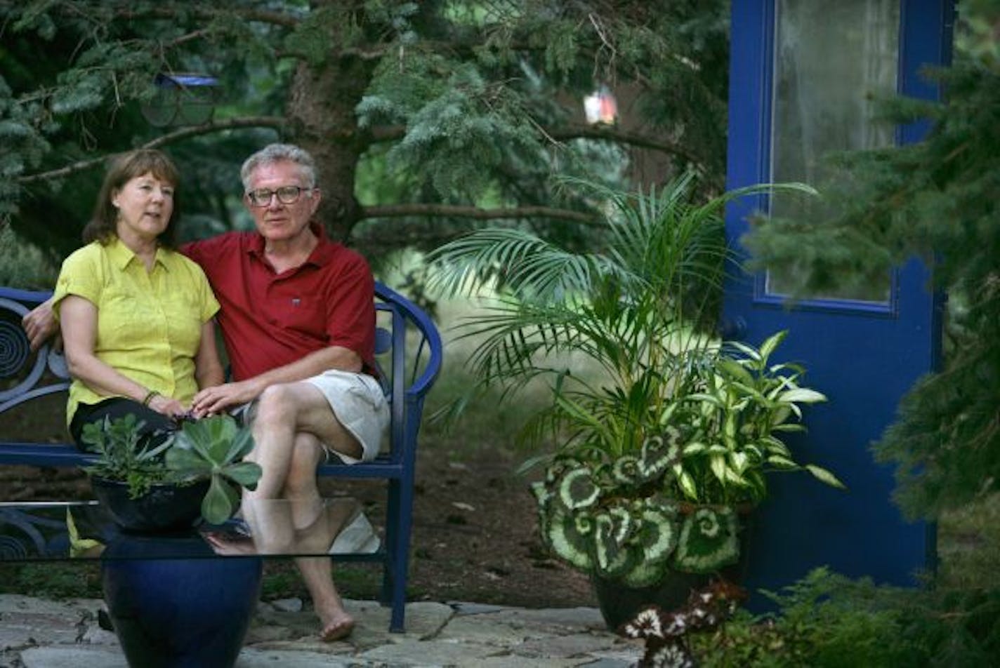 Master gardener Jane Horn and her husband, LeRoy, have created 10 garden areas on their shaded Prior Lake lot.