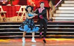 Suni Lee and Sasha Farber danced the Charleston on “Dancing With the Stars” on Monday night.