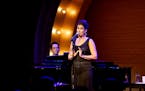 Stephanie J. Block performing at The Cabaret in Indianapolis. Photo by Dave Pluimer