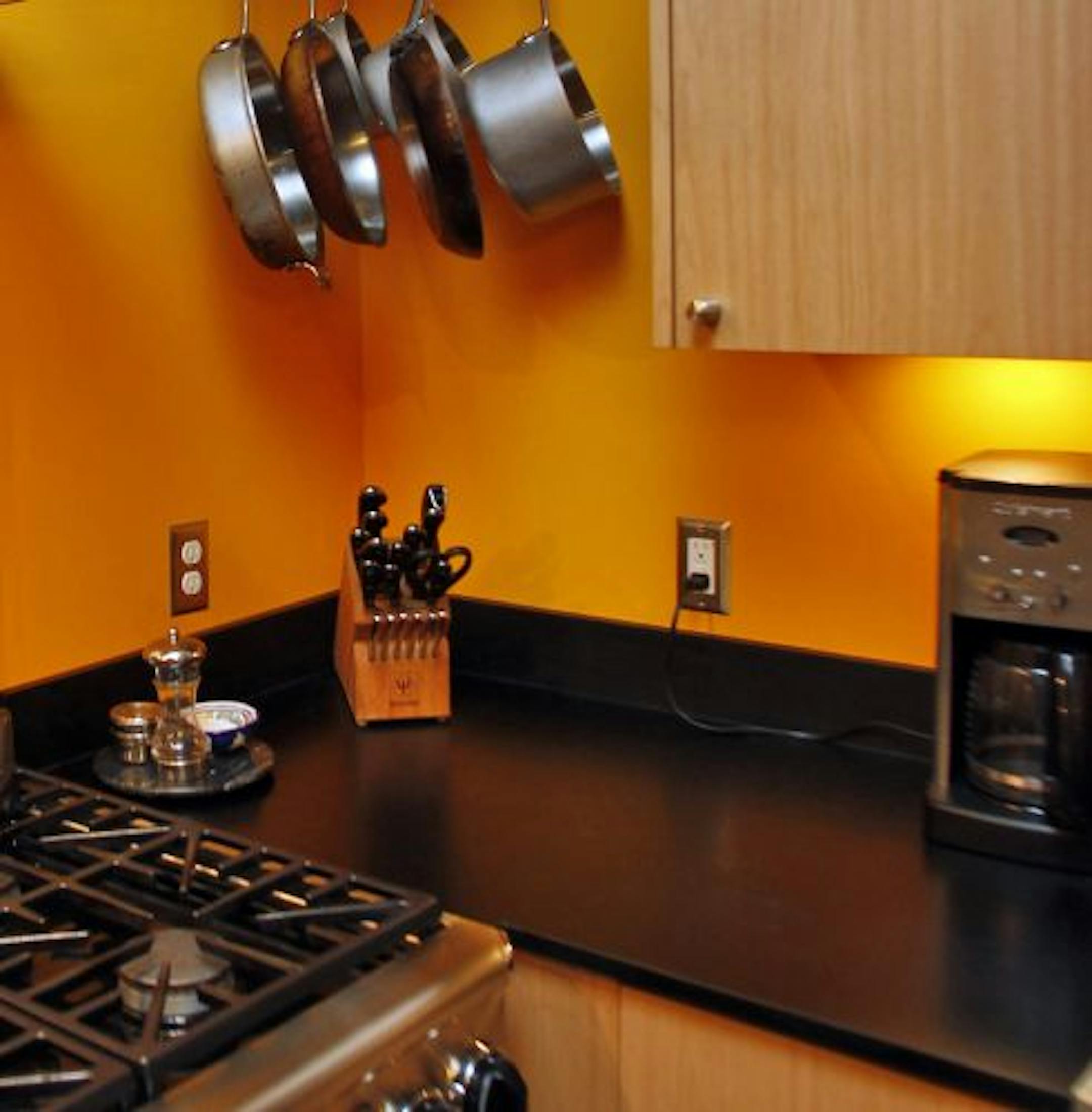 A countertop made of recycled paper.