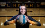 Prior Lake's Julia Hanson, is the 2021 Metro Volleyball Player of the Year. ] BRIAN PETERSON ¥ Brian.peterson@startribune.com