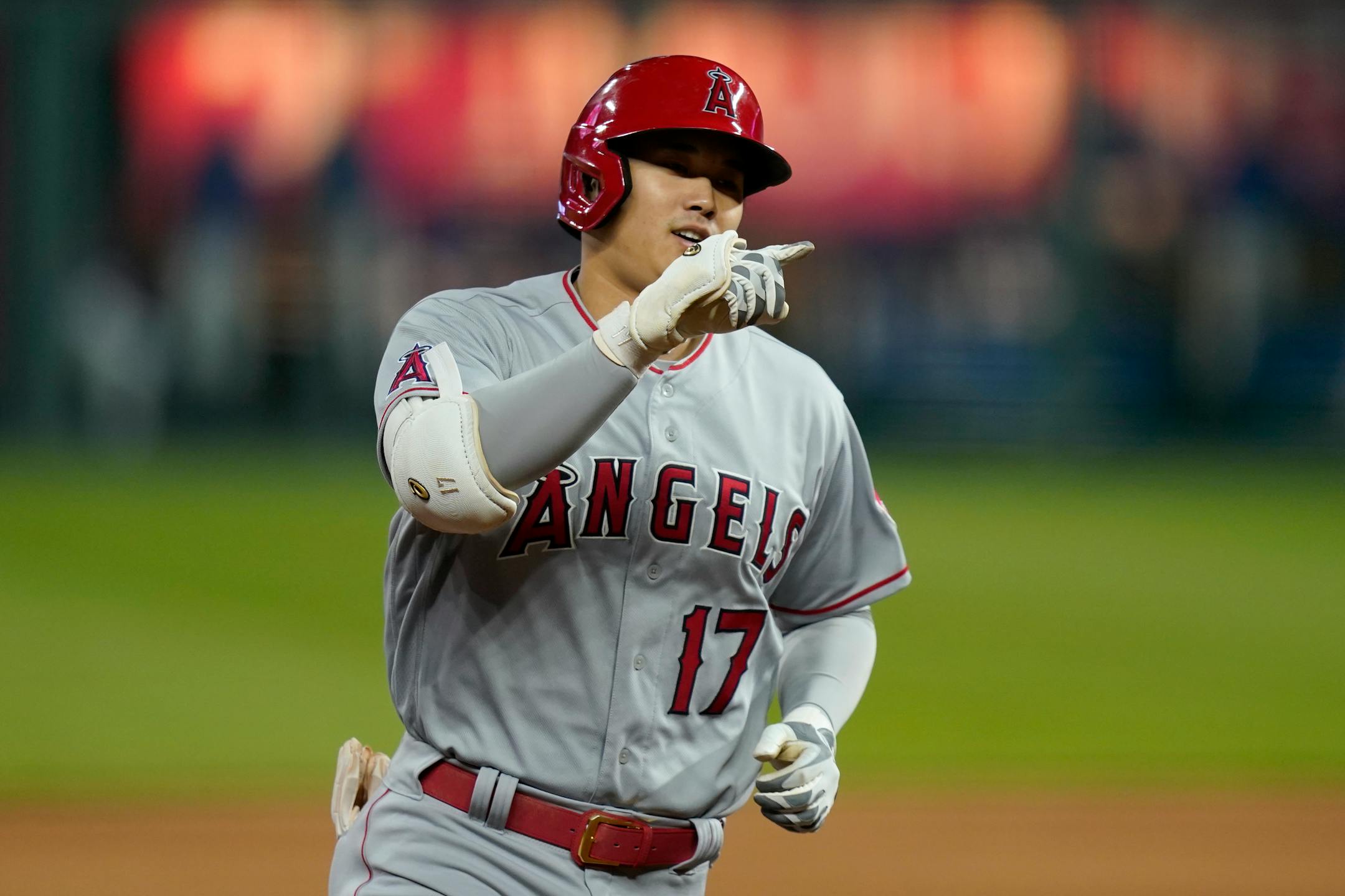 Los Angeles Angels designated hitter Shohei Ohtani