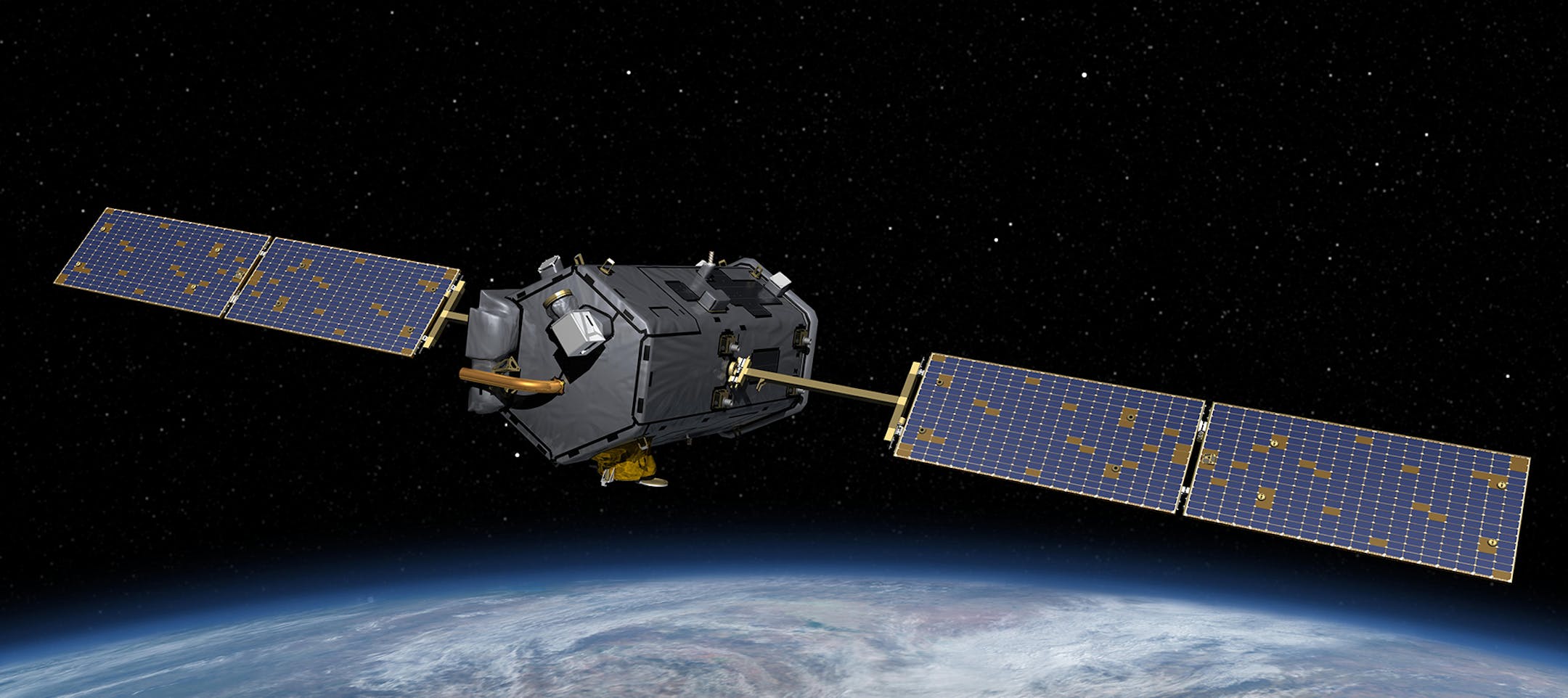 With data from NASAís Orbiting Carbon Observatory, or OCO-2, scientists should be able to estimate how quickly the worldís plants are absorbing carbon from the atmosphere. The spacecraft is scheduled to be launched next month. Illustrates NASA-SATELLITE (category a), by Brian Palmer, special to The Washington Post. Moved Tuesday, May 27, 2014. (MUST CREDIT: Jet Propulsion Laboratory/NASA.)