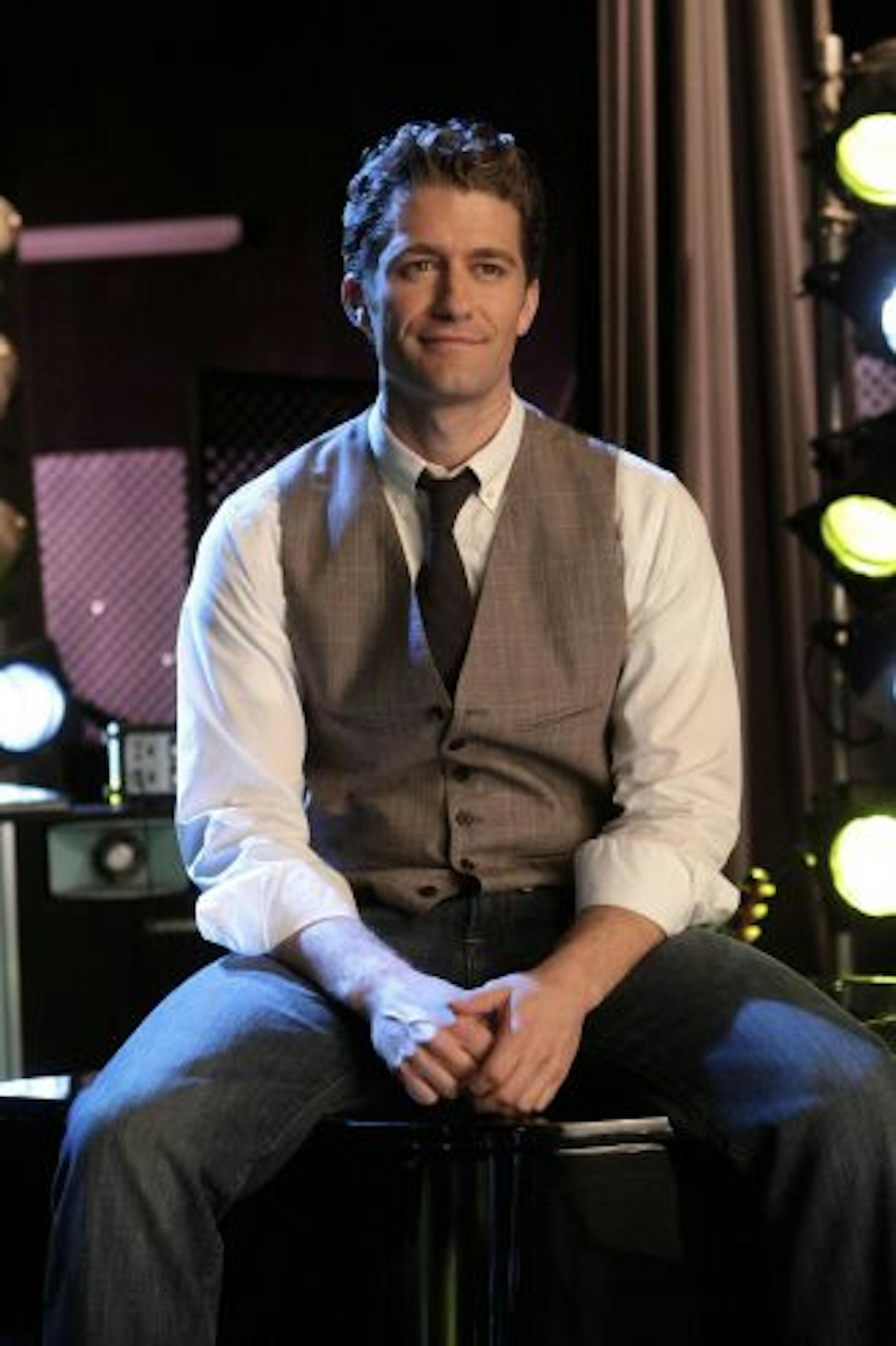 In this publicity image released by Fox, Matthew Morrison is shown in a scene from, "Glee." Morrison was nominated for an Emmy, Thursday, July 8, 2010 for lead actor in a comedy series. The 62nd Primetime Emmy Awards will be held on Sunday, Aug. 29.