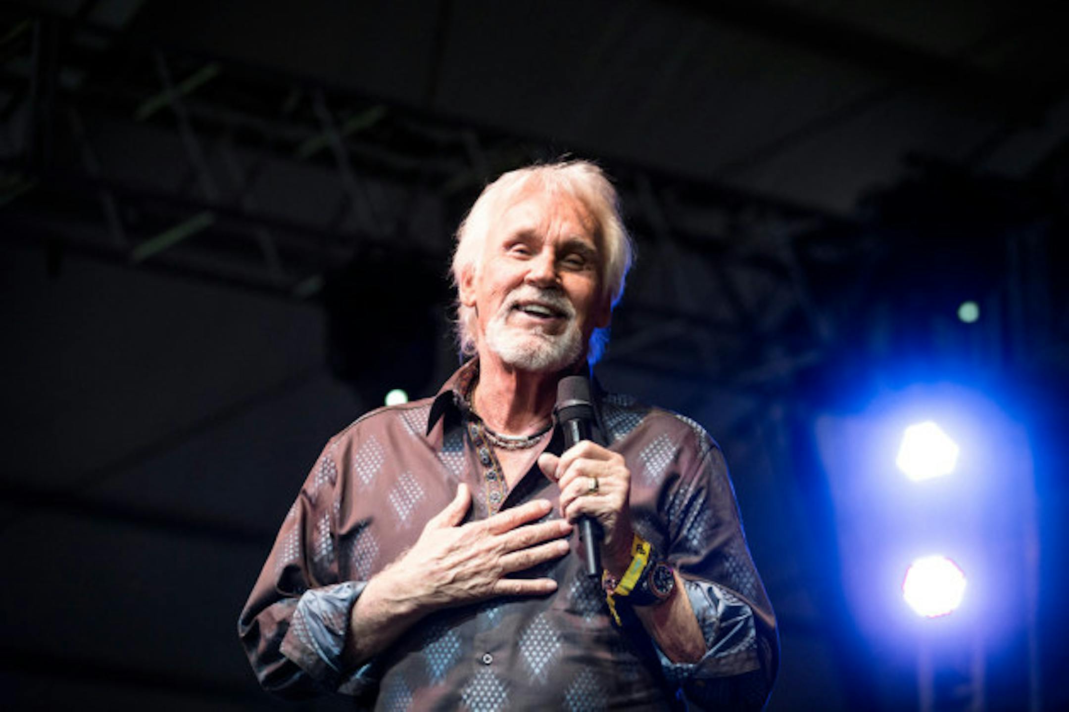 Kenny Rogers in 2012/ New York Times photo by Chad Batka