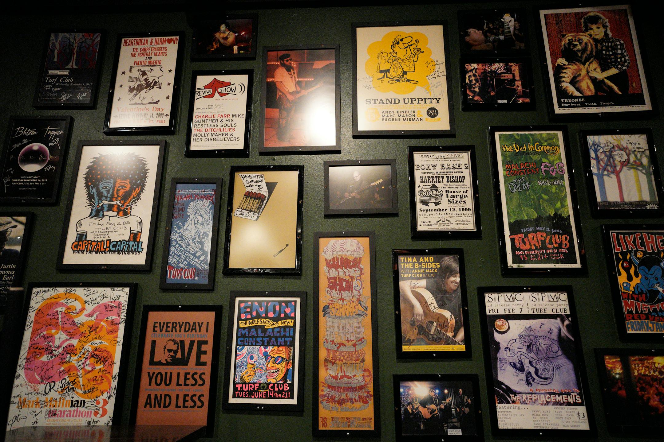 The newly refurbished Turf Club is set to reopen with a string of shows July 7-10.