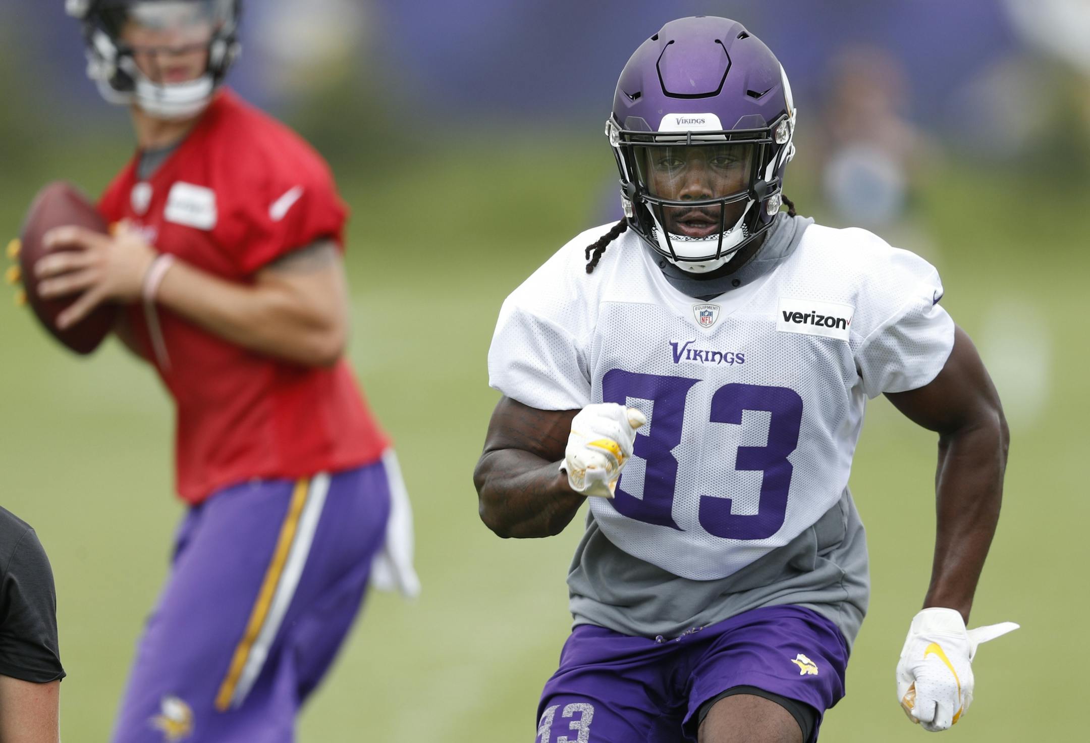 Minnesota Vikings running back Dalvin Cook.
