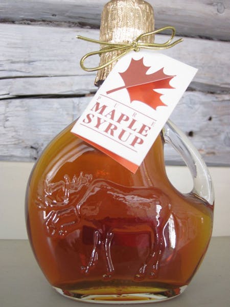 Pure maple syrup by Wild Country Maple Syrup in Lutsen.