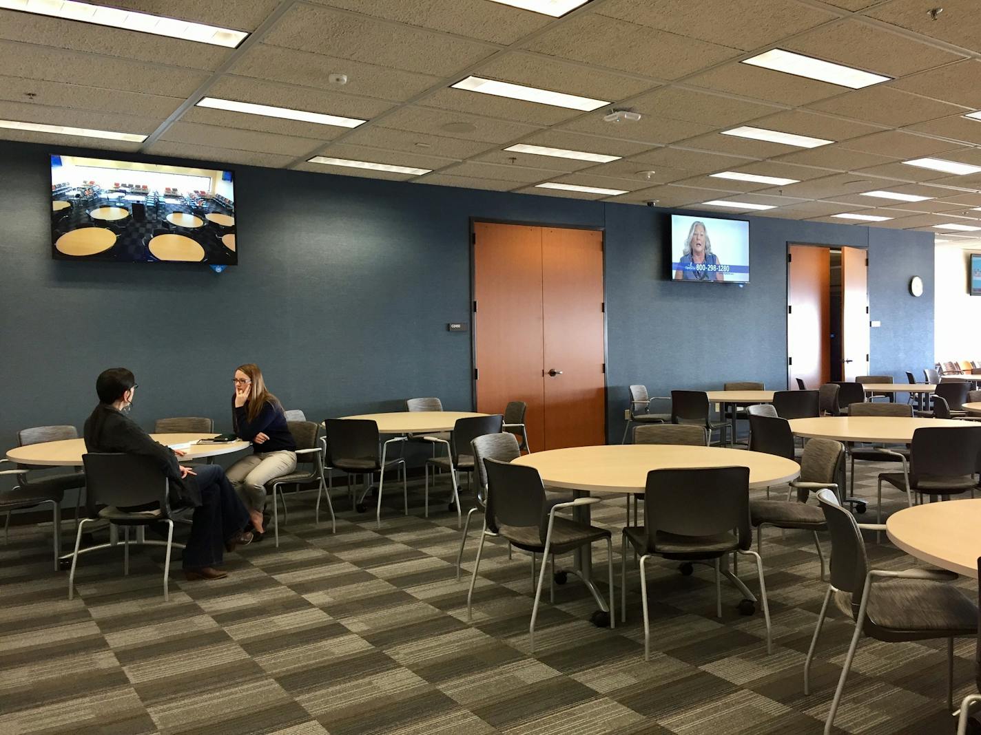 Hennepin County celebrated the opening of a new jury assembly room at the top of the Hennepin County Government Center on Feb. 17, 2017.