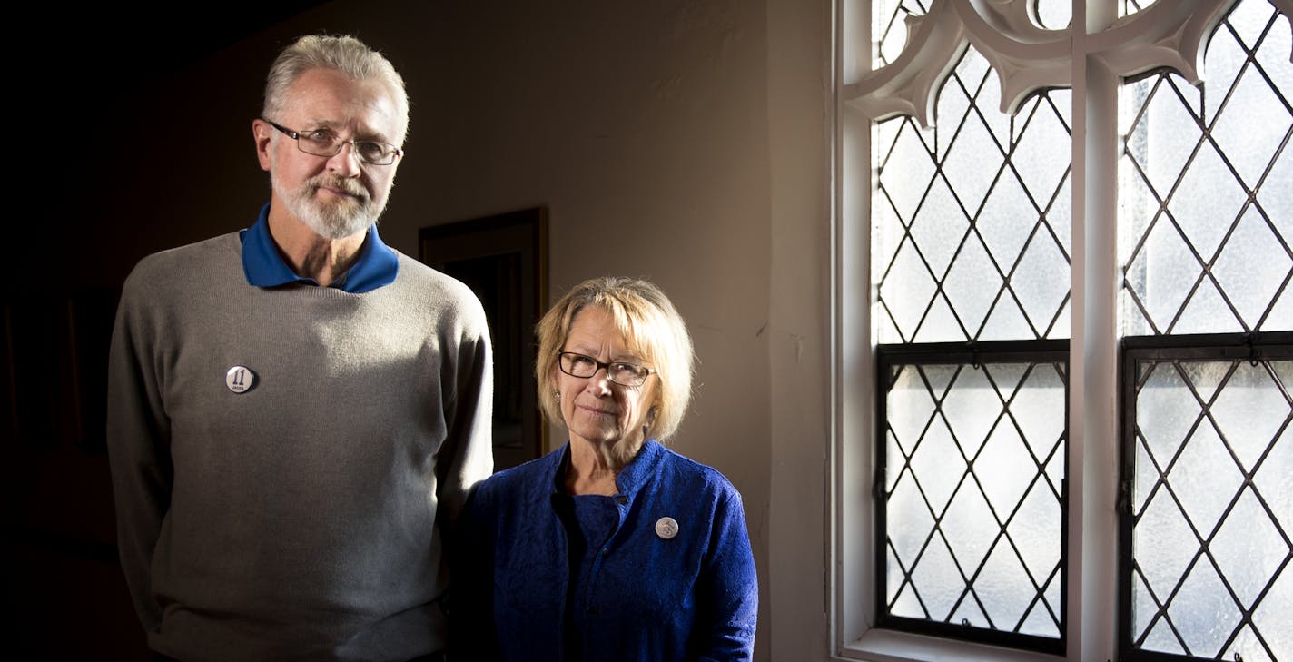 Jerry and Patty Wetterling at St. Mark&#x2019;s Episcopal Cathedral in Minneapolis. The Wetterlings looked back at the whirlwind ending that revealed the resting place of their long-missing son Jacob. "There were a lot of tears," Patty said.